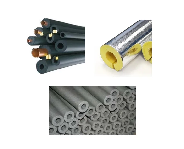 Thermal insulation on chilled water piping
