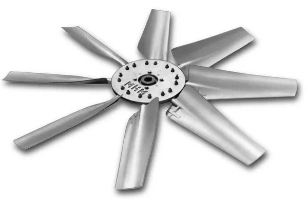 Aluminium cooling tower fan assembly