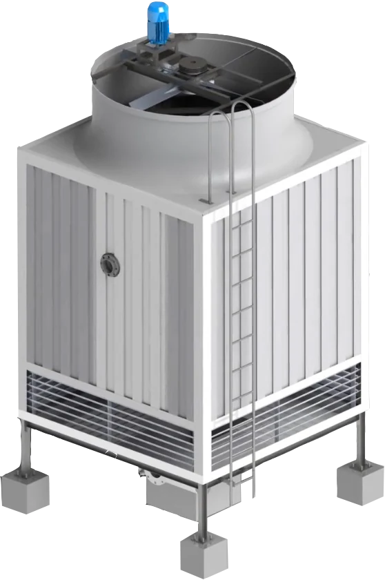 Counter flow square type cooling tower