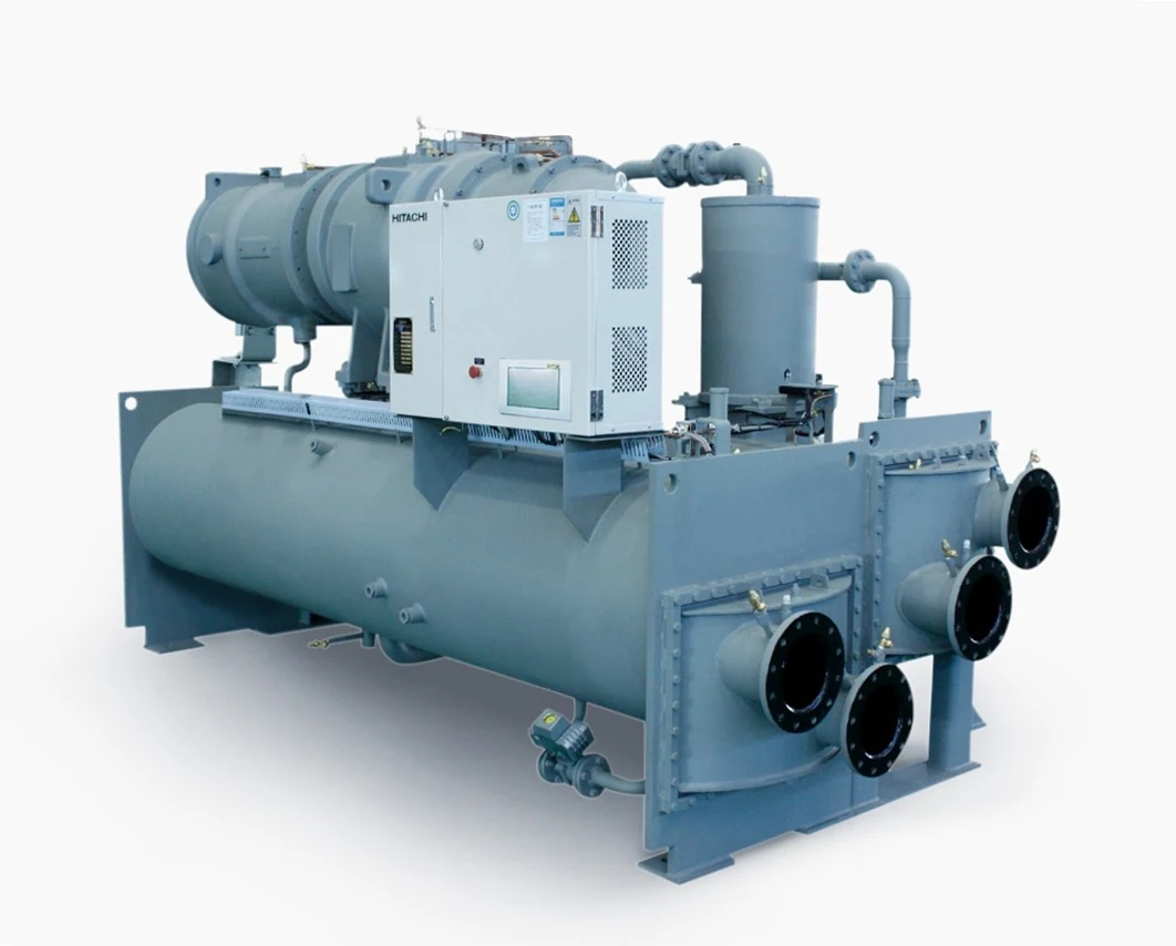 Industrial water cooled chiller package of the type MHM Machineries supplies in Bangladesh