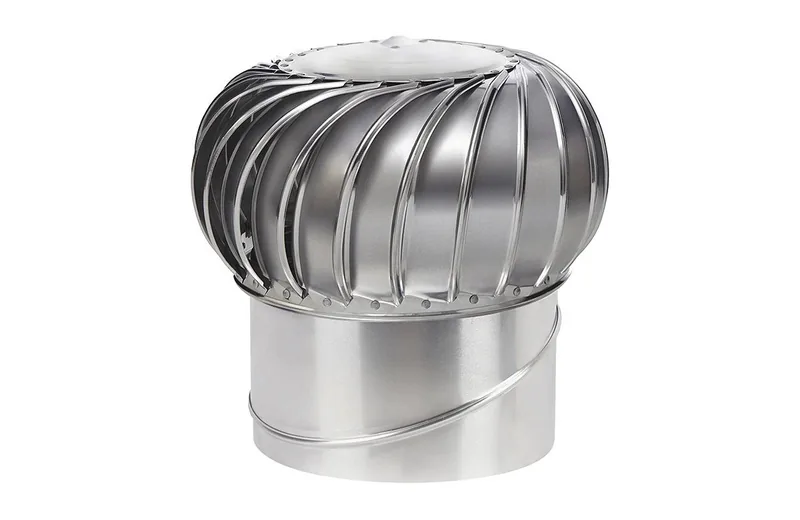 Natural ventilation turbine ventilator for factory roofs