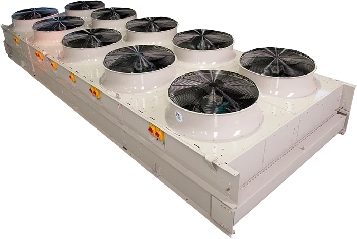 Radiator type heat exchanger